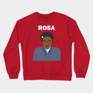 Rosa Parks - Minimalist Crewneck Sweatshirt